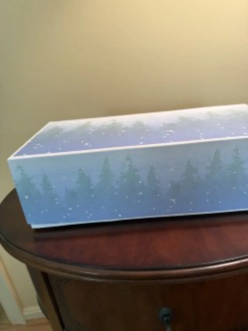 Crate & Barrel Winter Glassware (4)